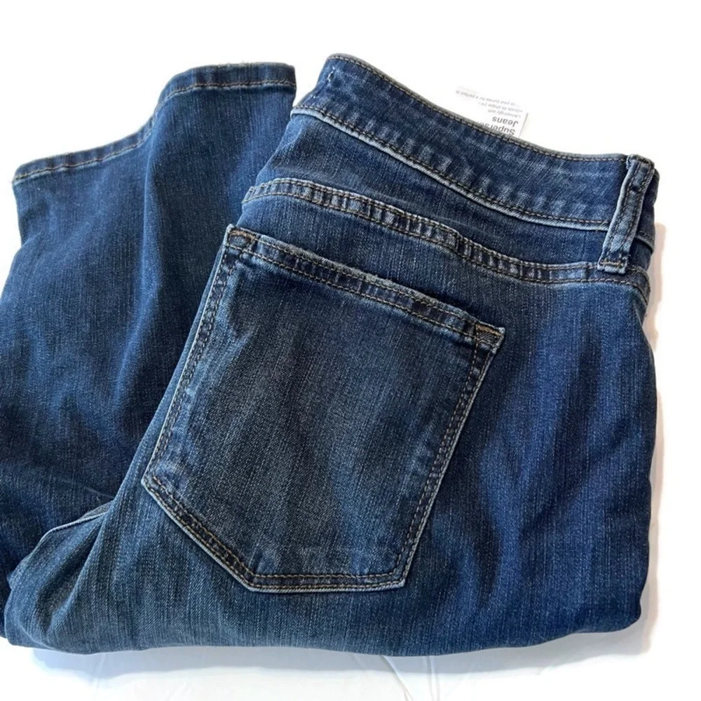 NWT SONOMA KOHLS Curvy Boot Cut Mid Rise Supersoft Stretch Jeans Size 8 Long